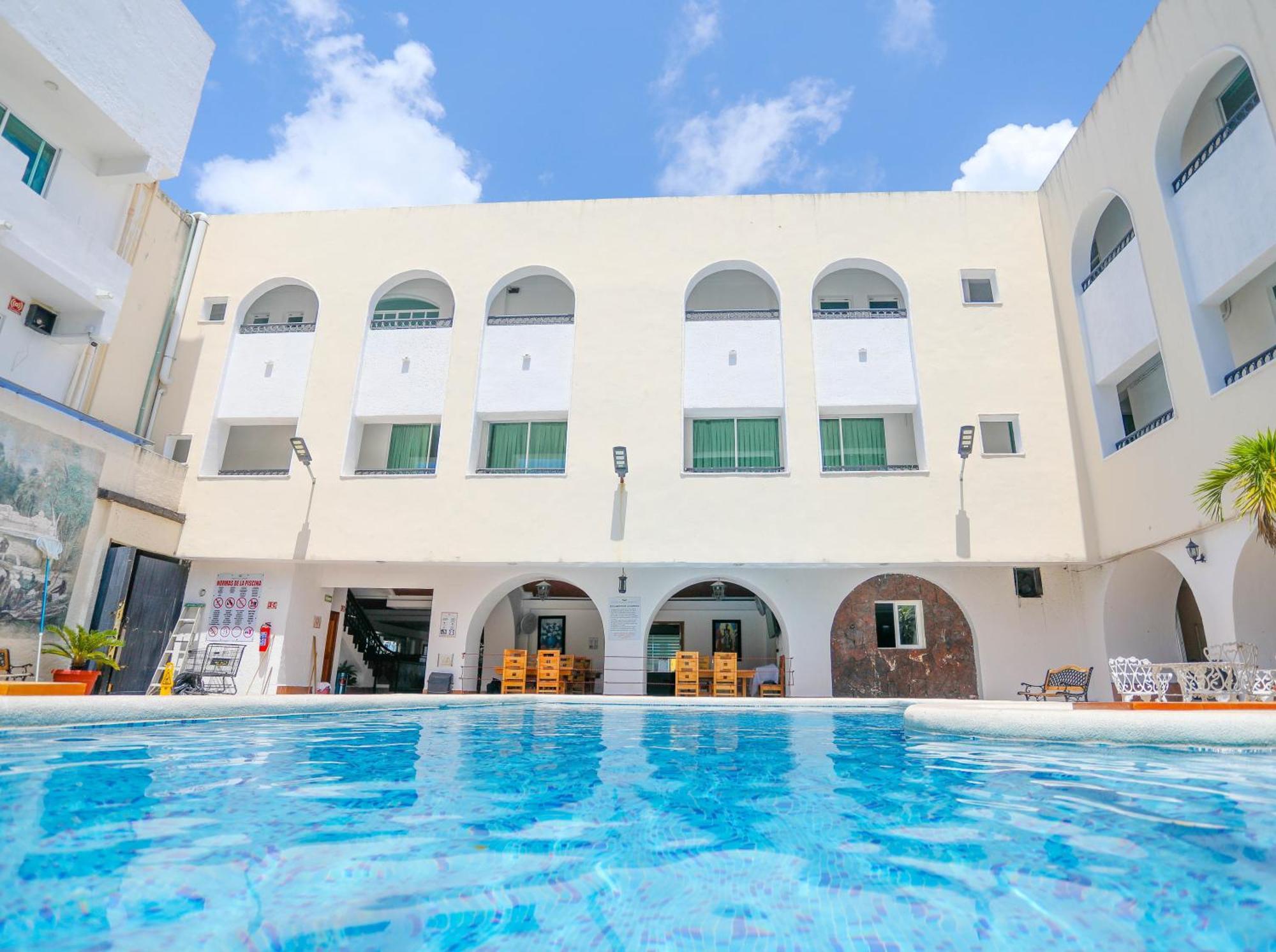 Hotel Maria De Lourdes 칸쿤 외부 사진