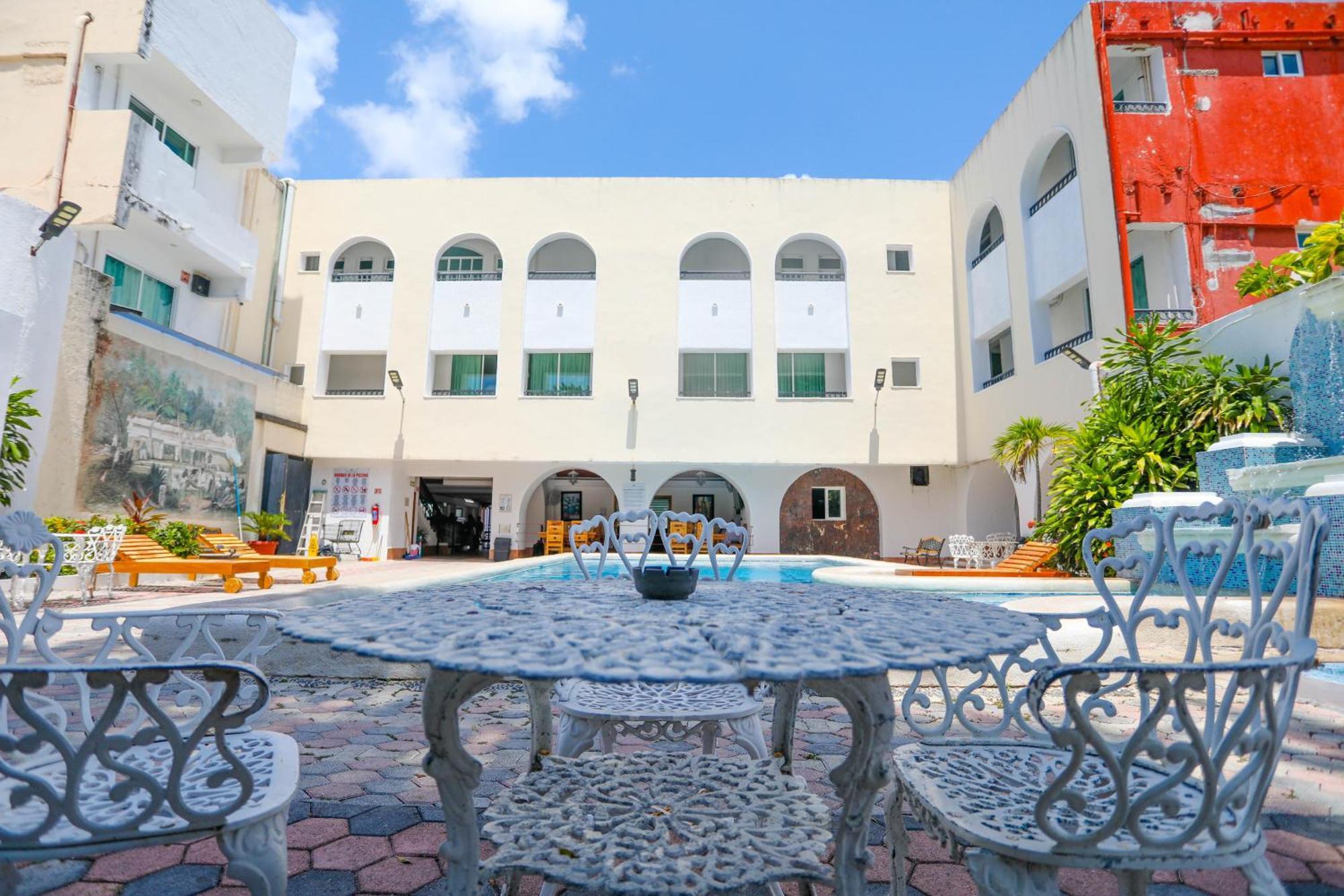 Hotel Maria De Lourdes 칸쿤 외부 사진